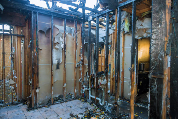 Professional Fire Damage Repair technician working in Ellisville, MO